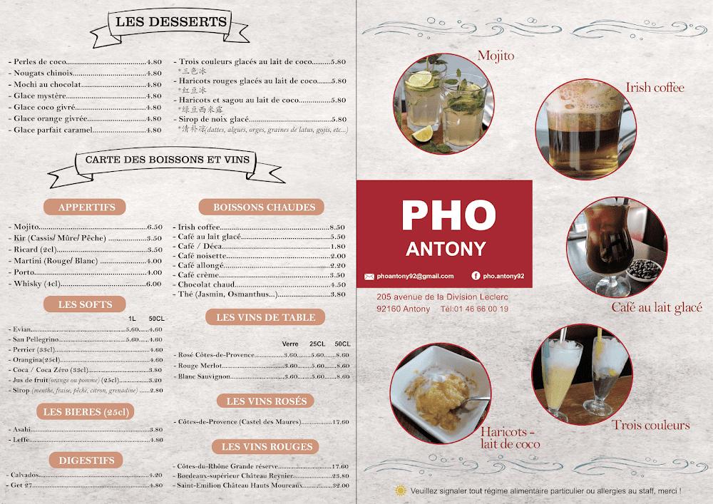 Pho Antony - Menu Image 4